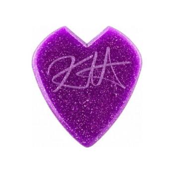 Púas Kirk Hammet Purple Sparkle Jazz bolsa de 24