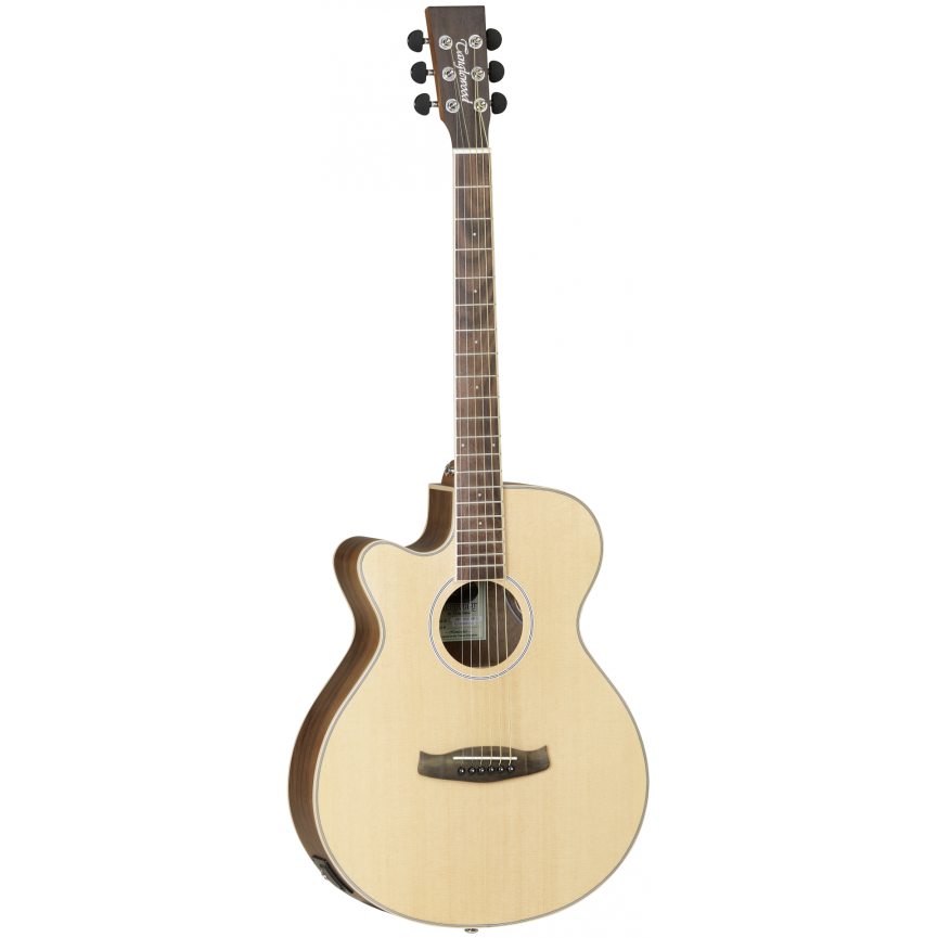 GUITARRA ACÚSTICA TANGLEWOOD DBTSFCEBWLH SUPER FOLK ZURDA NOGAL NEGRO