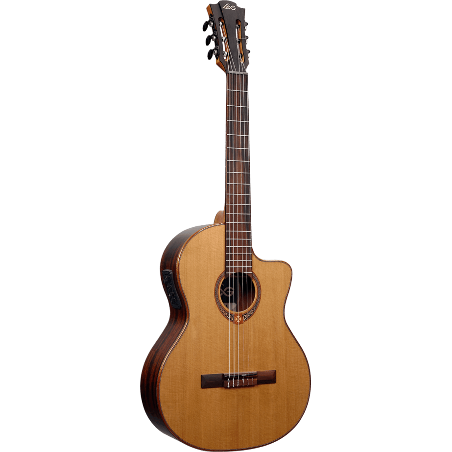 GUITARRA CLÁSICA LÂG AUDITORIUM A/E OCCITANIA 118 – NATURAL SERIES-OCCITANIA