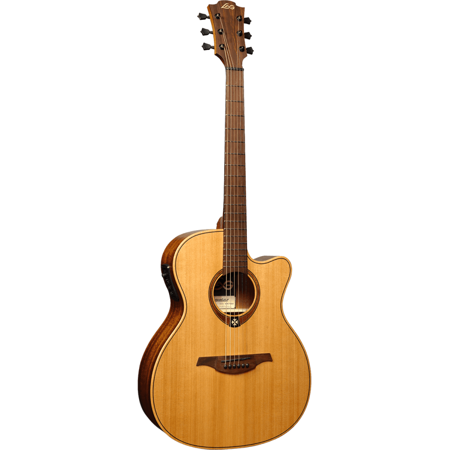 GUITARRA ACÚSTICA LÂG AUDITORIUM CUTAWAY TRAMONTANE 170 A/E – NATURAL SERIES-TRAMONTANE 170
